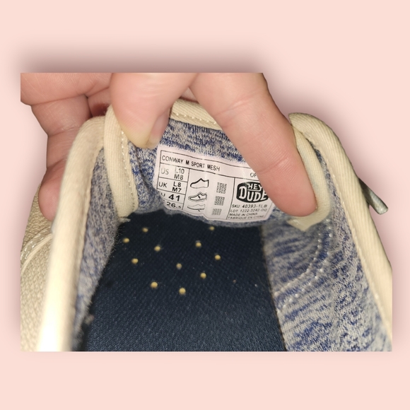 Hey Dude Conway Sport Mesh Slip On Men's Sneakers Flexible Casual Breathable - Picture 6 of 6